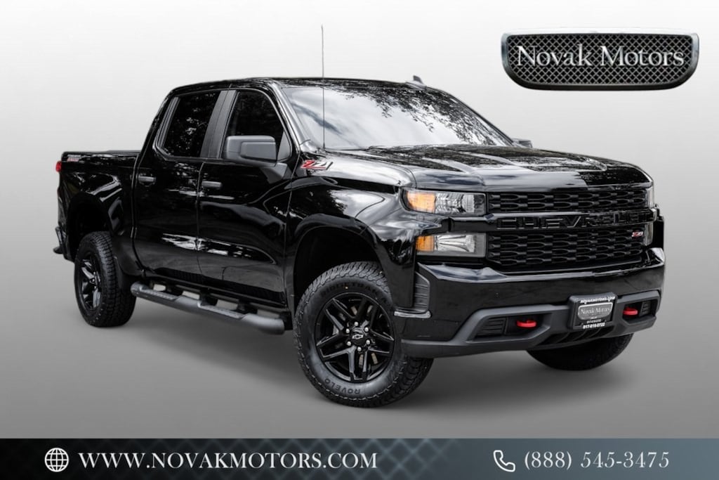 Used 2022 Chevrolet Silverado 1500 LTD Custom Trail Boss Truck Crew Cab