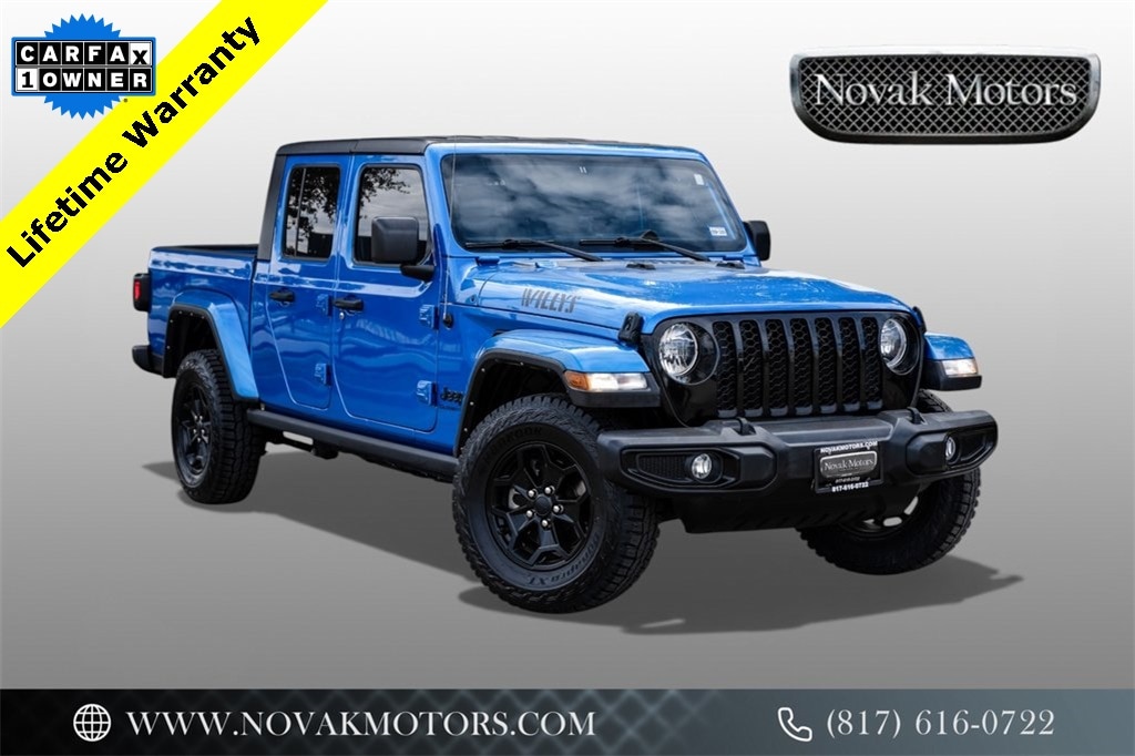 Used 2021 Jeep Gladiator Willys Truck Crew Cab