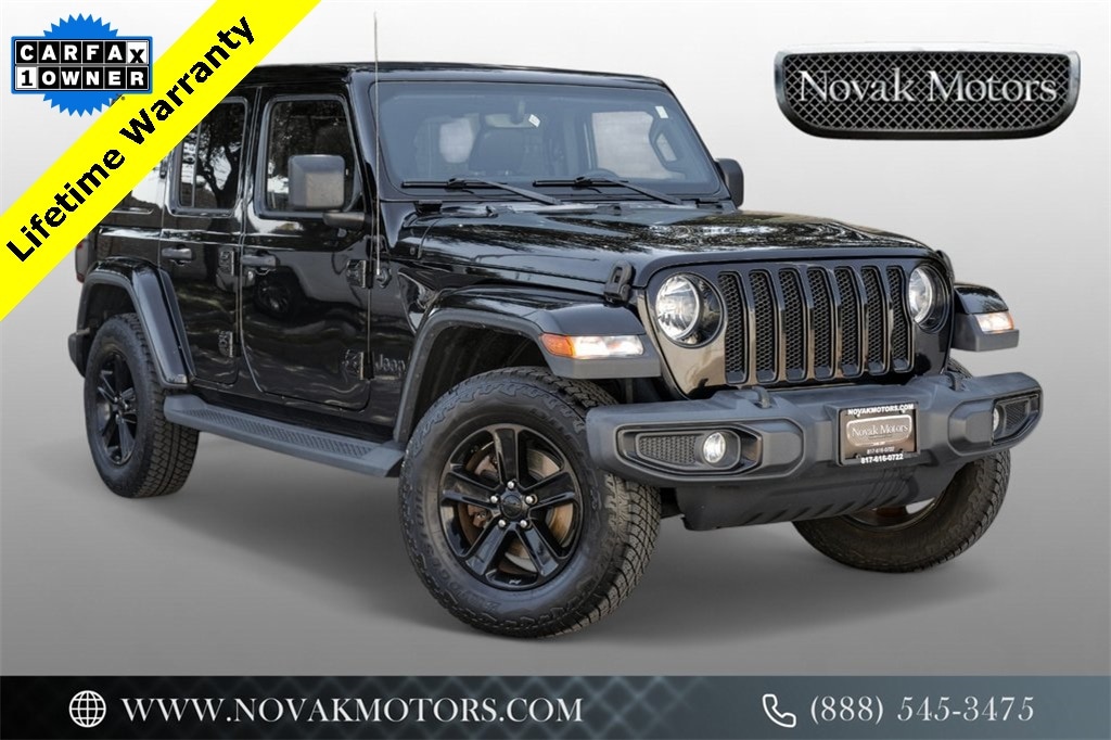 Used 2021 Jeep Wrangler Unlimited Sahara Altitude SUV