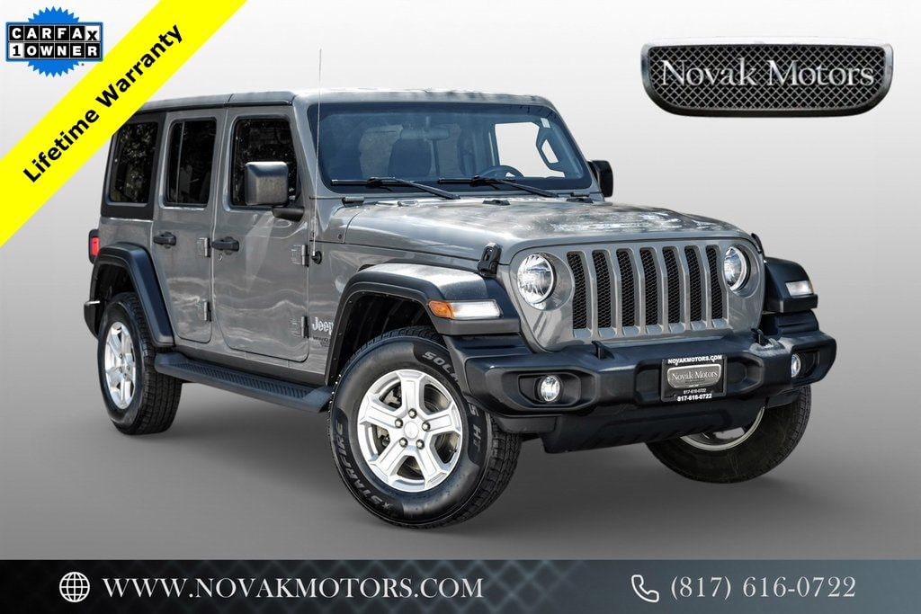 Used 2020 Jeep Wrangler Unlimited Sport S SUV