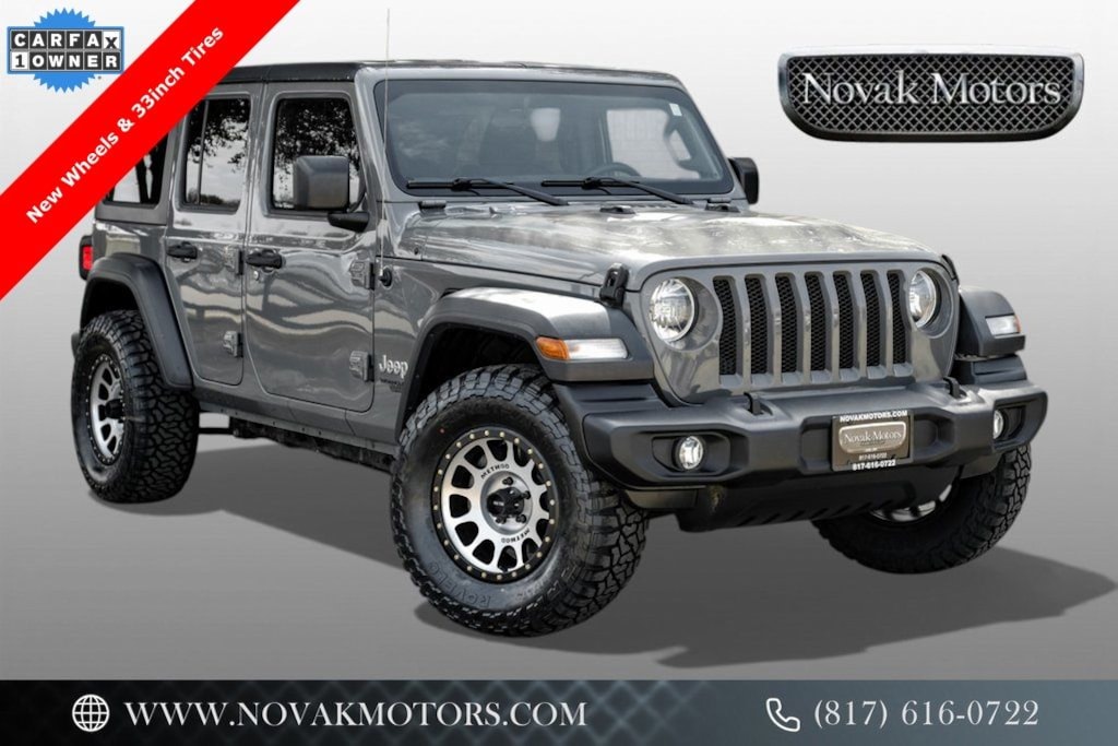 Used 2018 Jeep Wrangler Unlimited Sport SUV