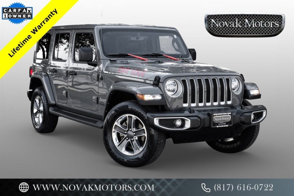 Used 2022 Jeep Wrangler Unlimited Sahara SUV