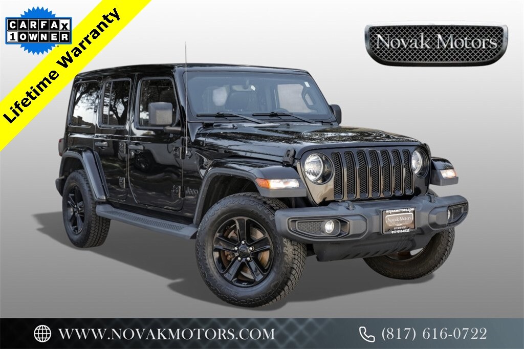 Used 2021 Jeep Wrangler Unlimited Sahara Altitude SUV