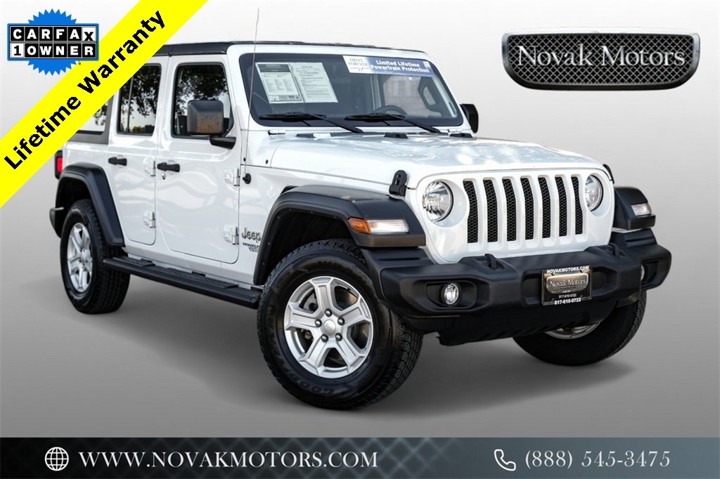 Used 2019 Jeep Wrangler Unlimited Sport S SUV