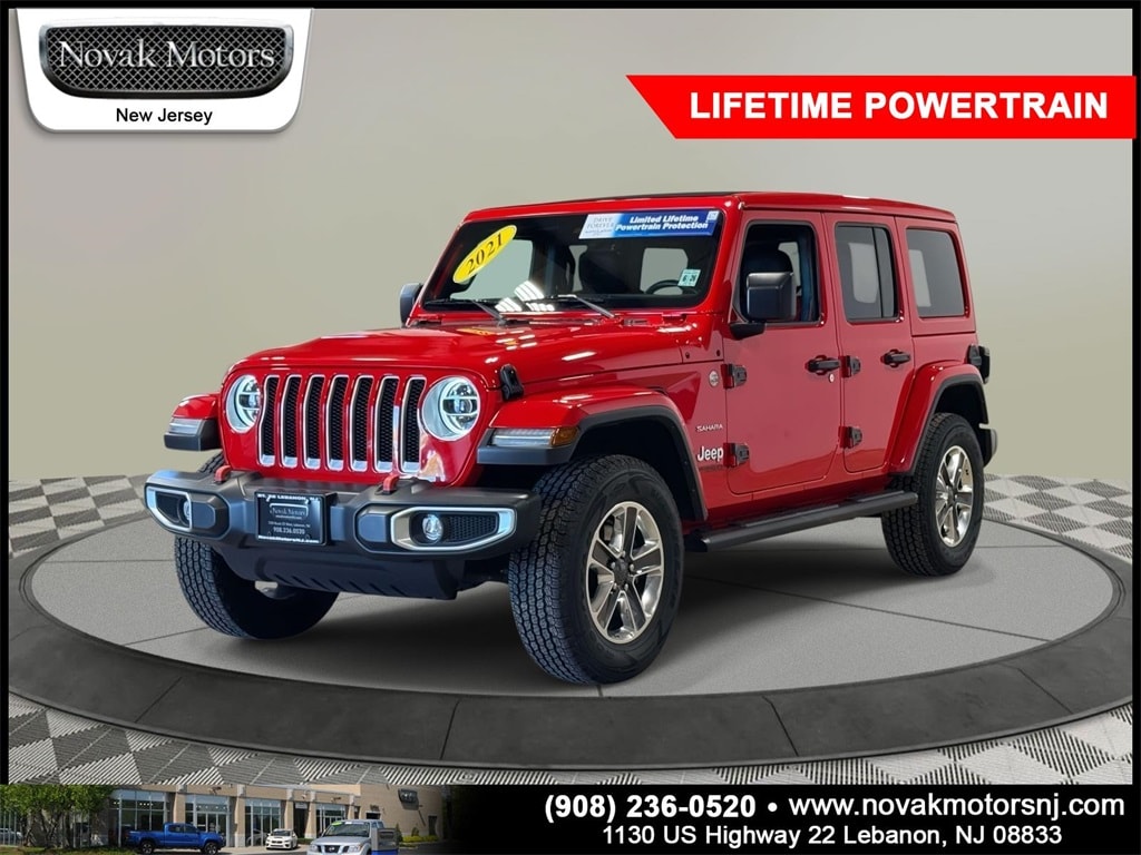 Used 2021 Jeep Wrangler Unlimited Sahara SUV