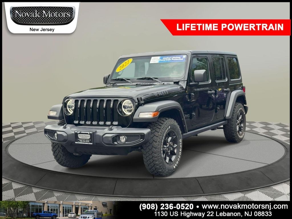 Used 2022 Jeep Wrangler Unlimited Willys SUV