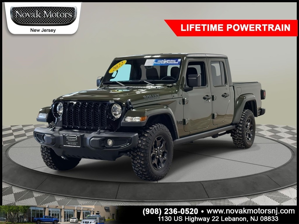 Used 2022 Jeep Gladiator Willys Truck Crew Cab