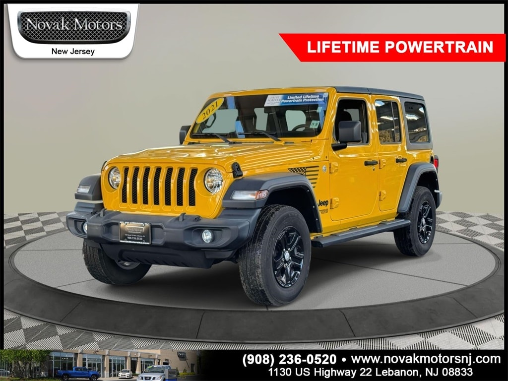 Used 2021 Jeep Wrangler Unlimited Sport S SUV