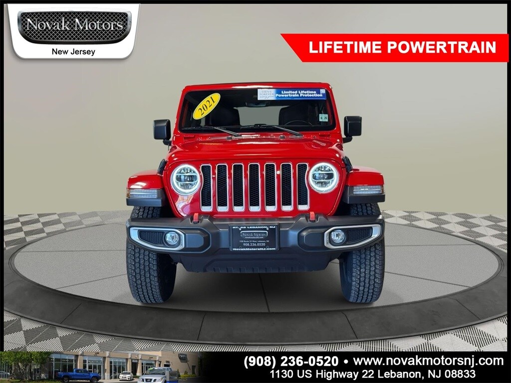 Used 2021 Jeep Wrangler Unlimited Sahara SUV