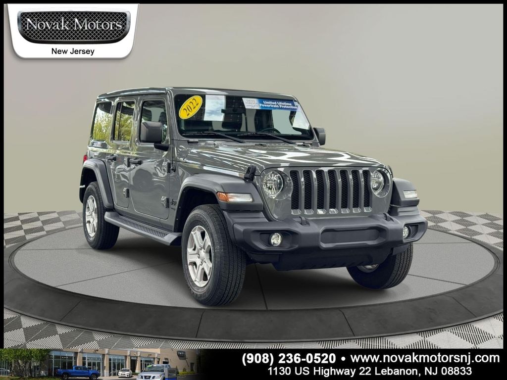 Used 2022 Jeep Wrangler Unlimited Sport S SUV