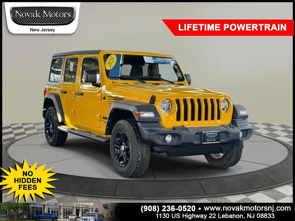 Used 2021 Jeep Wrangler Unlimited Sport S SUV