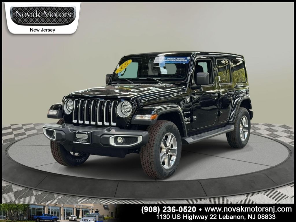 Used 2022 Jeep Wrangler Unlimited Sahara SUV