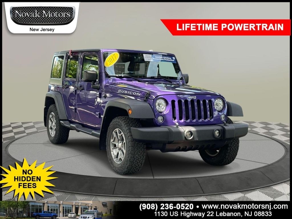 Used 2017 Jeep Wrangler Unlimited Rubicon SUV