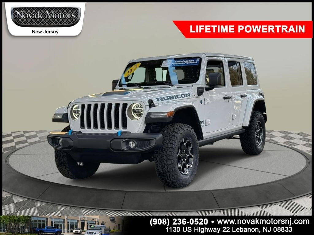 Used 2021 Jeep Wrangler Unlimited Rubicon 4xe SUV