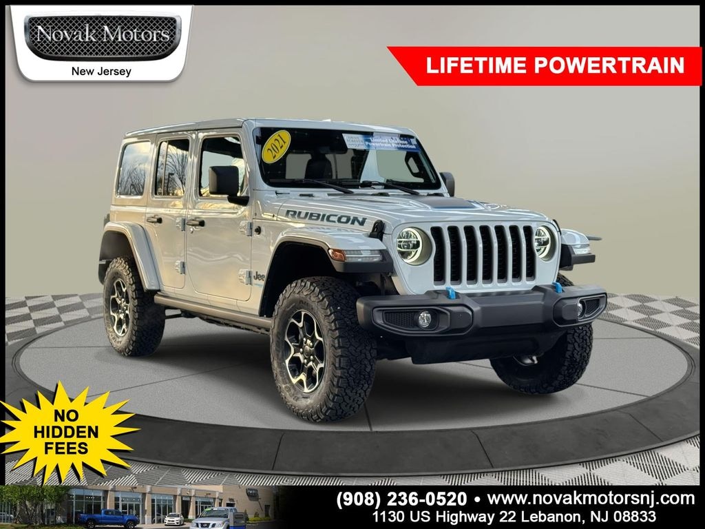 Used 2021 Jeep Wrangler Unlimited Rubicon 4xe SUV