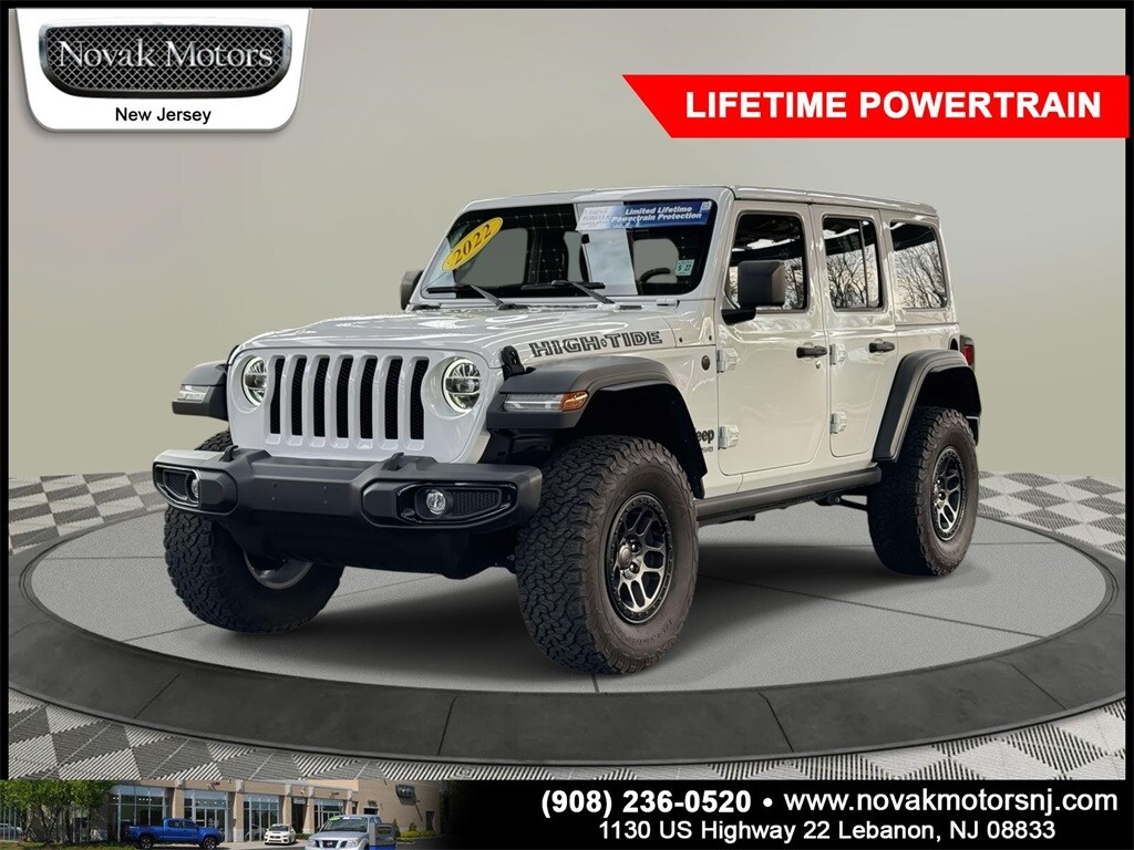 Used 2022 Jeep Wrangler Unlimited High Tide SUV