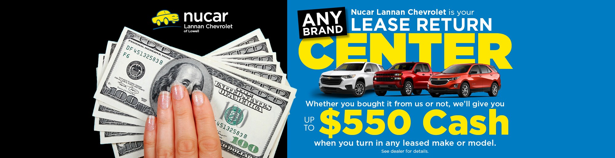 New Chevrolet & Used Car Dealer | Lowell | Nucar Lannan Chevrolet of Lowell