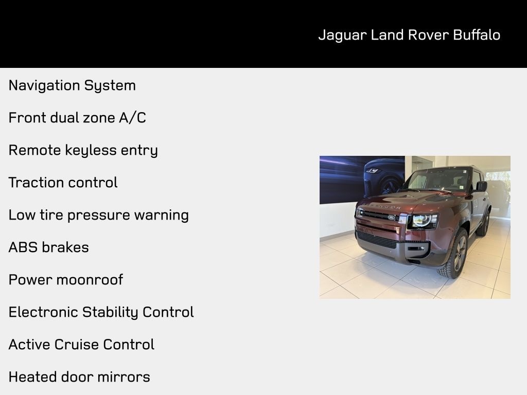 New 2026 Land Rover Defender 90 X-Dynamic SE SUV