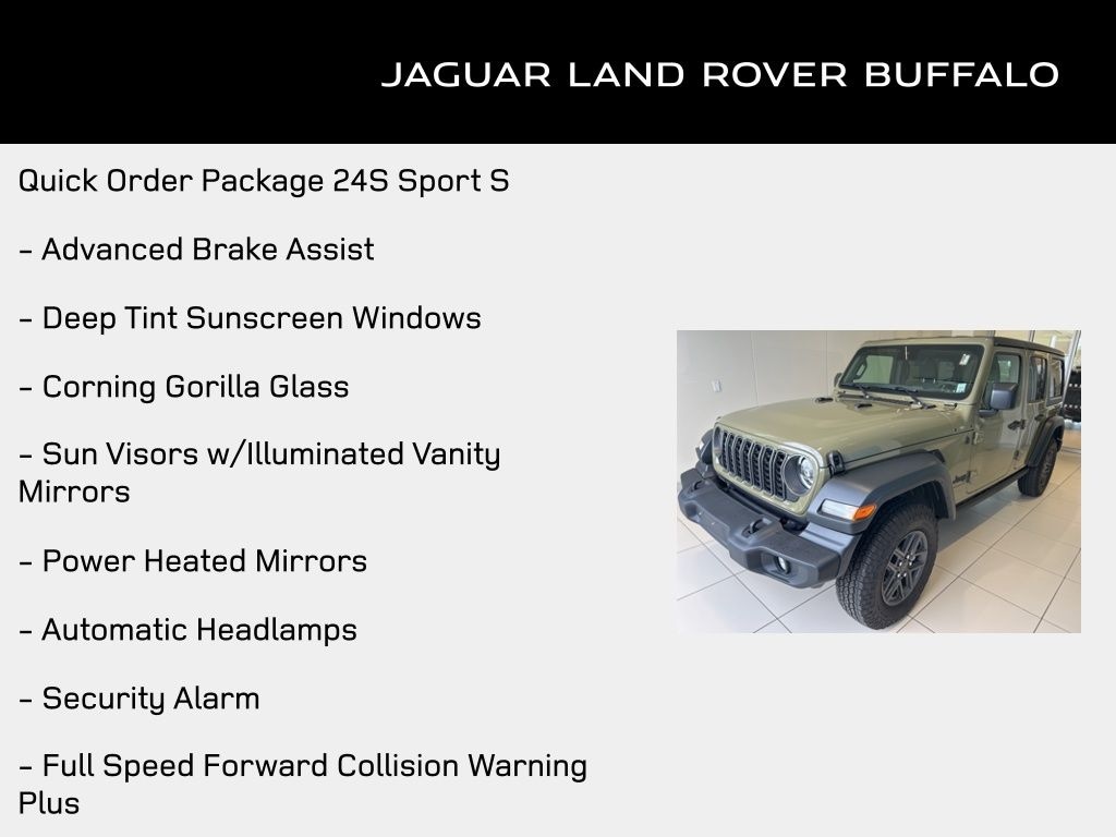 Used 2025 Jeep Wrangler Sport S SUV