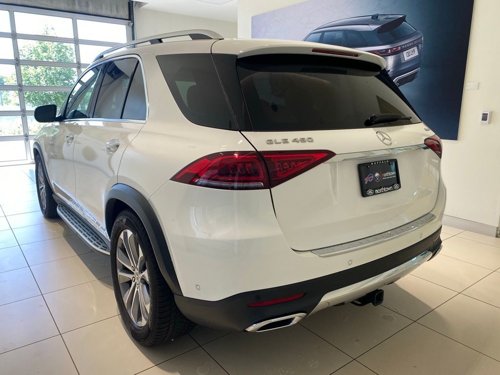 Used 2022 Mercedes-Benz GLE GLE450 with VIN 4JGFB5KE9NA604962 for sale in Amherst, NY