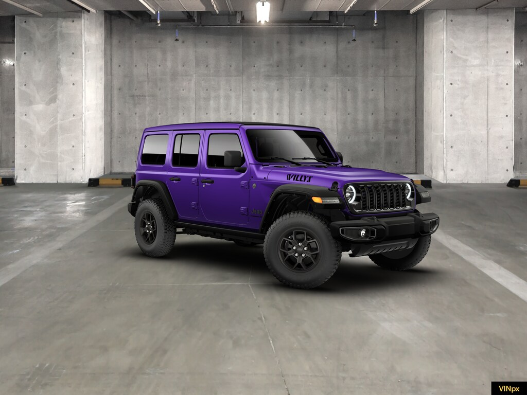 New 2026 Jeep Wrangler 4-DOOR WILLYS Sport Utility