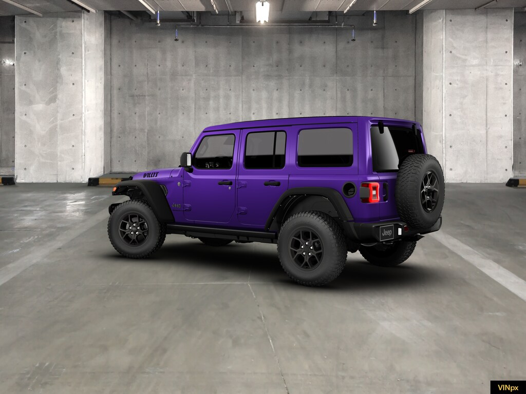 New 2026 Jeep Wrangler 4-DOOR WILLYS Sport Utility