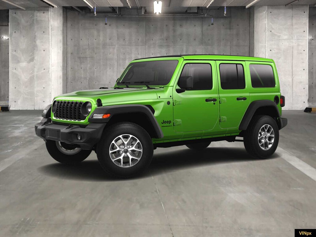 New 2025 Jeep Wrangler 4-DOOR SPORT S Sport Utility