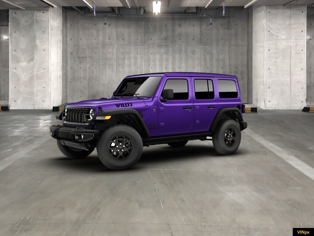 New 2026 Jeep Wrangler 4-DOOR WILLYS Sport Utility