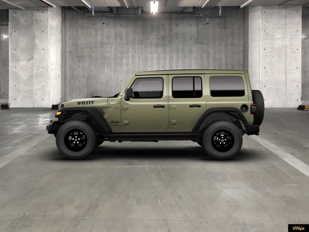 New 2026 Jeep Wrangler 4-DOOR WILLYS Sport Utility