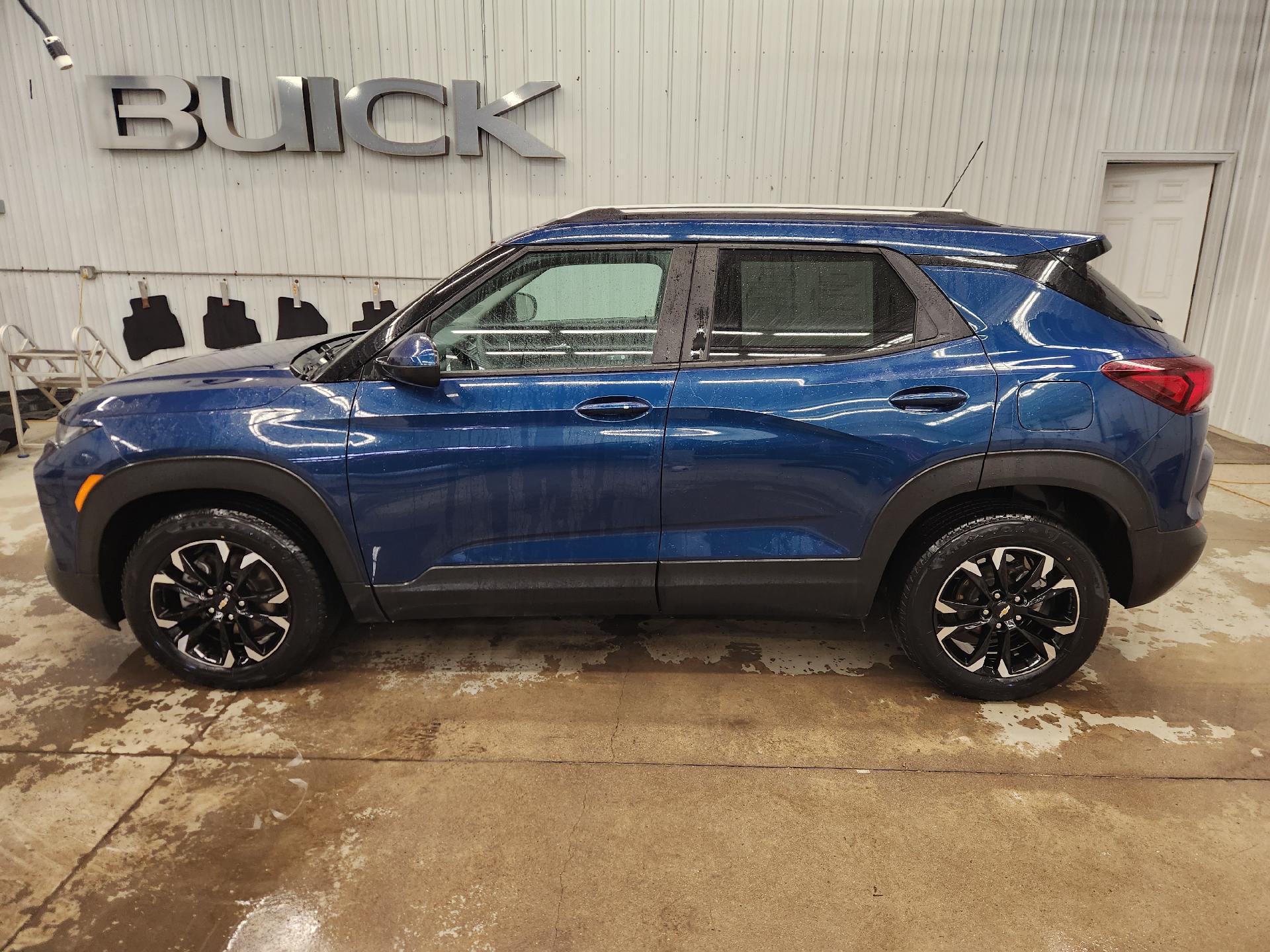 Used 2021 Chevrolet Trailblazer LT with VIN KL79MPS28MB143322 for sale in Staples, Minnesota