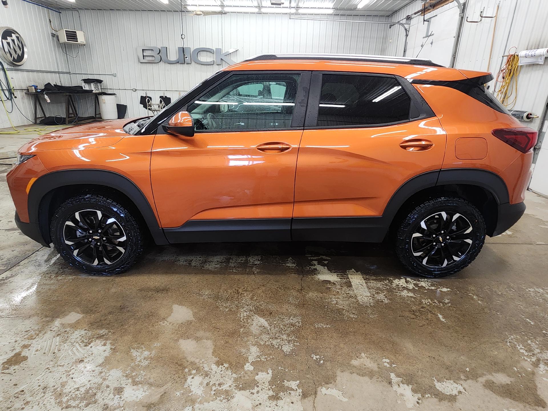 Used 2022 Chevrolet Trailblazer LT with VIN KL79MRSL2NB097654 for sale in Staples, Minnesota