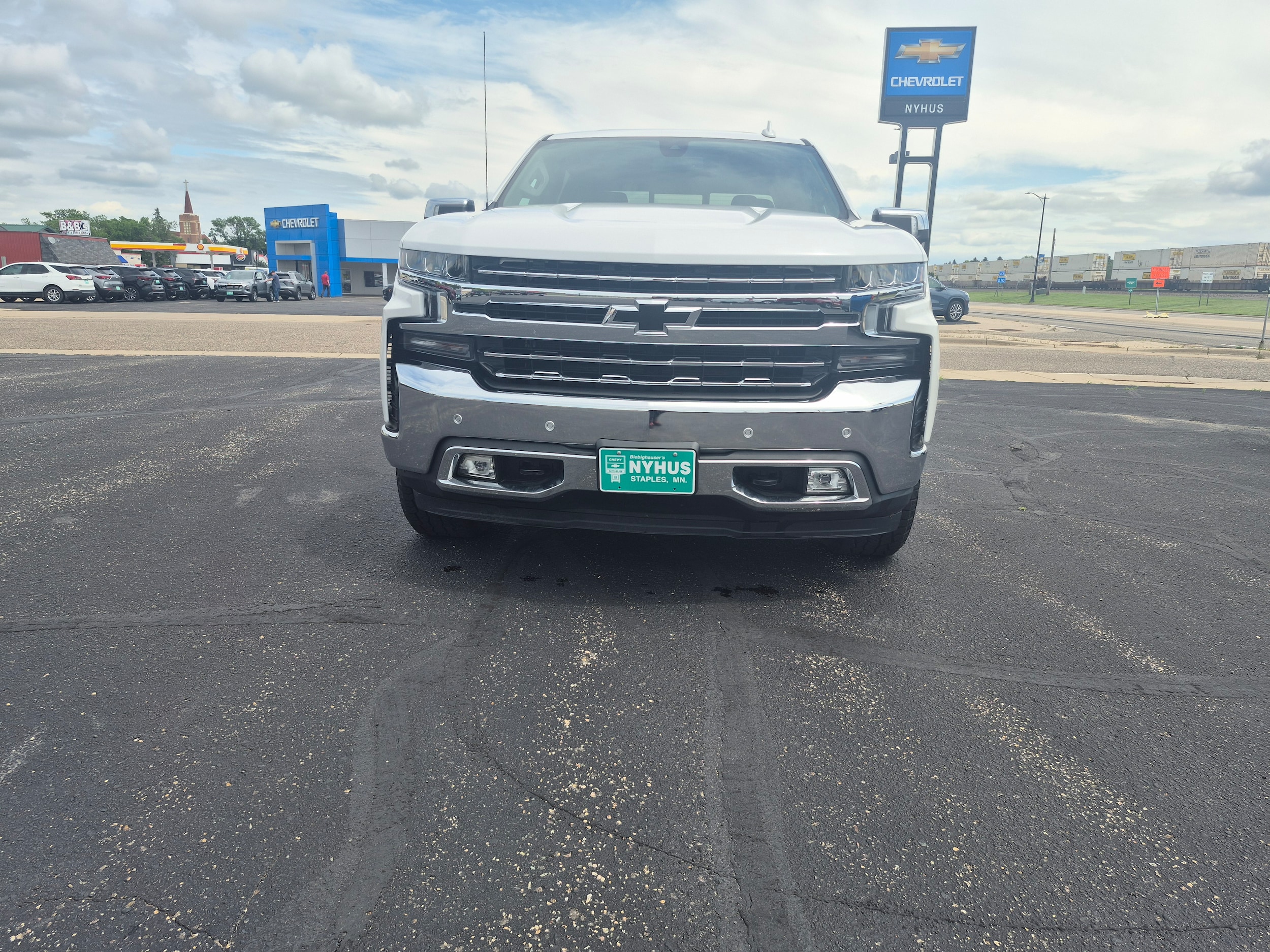 Used 2021 Chevrolet Silverado 1500 LTZ with VIN 3GCUYGED4MG185749 for sale in Staples, Minnesota