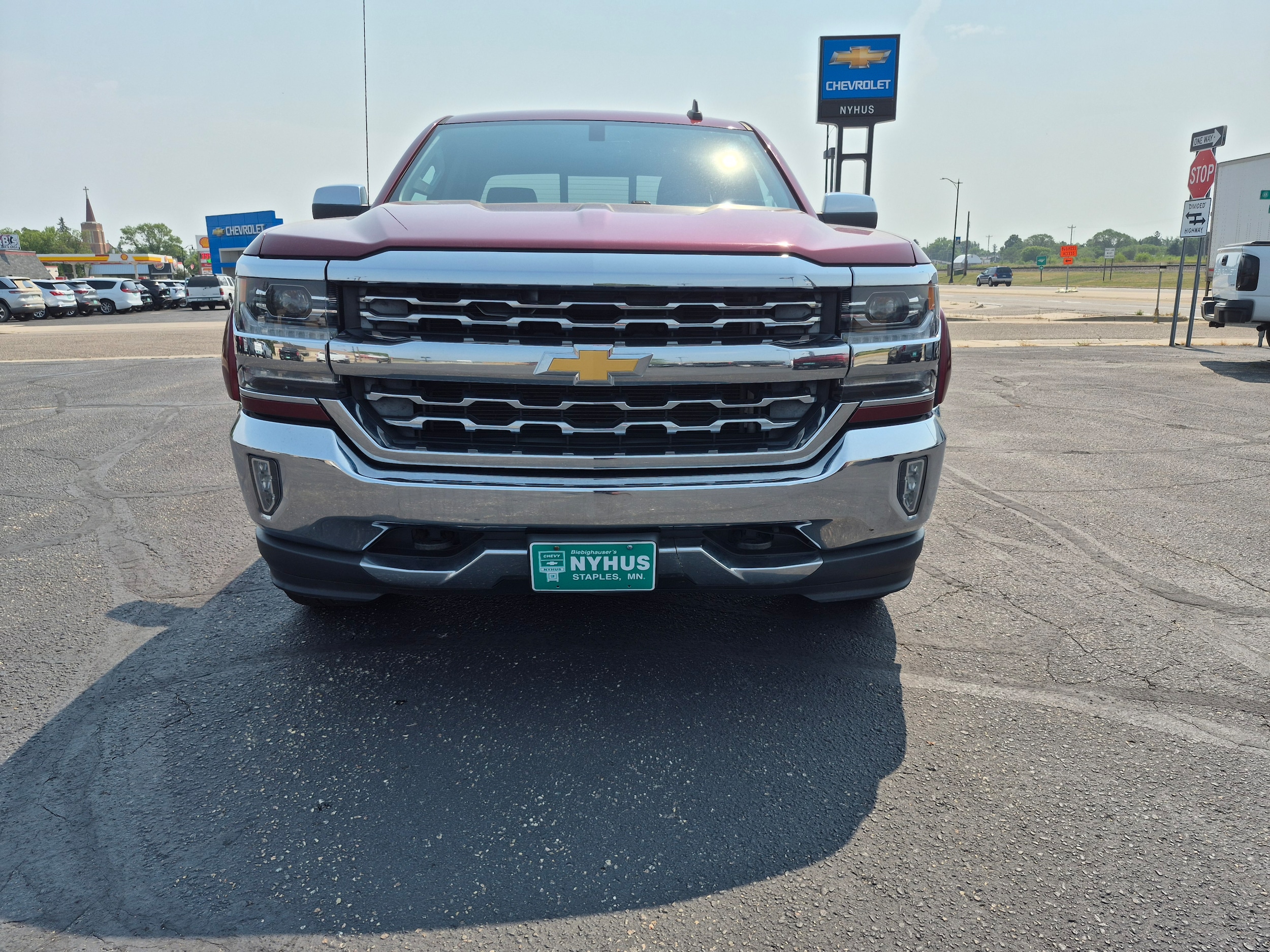 Used 2016 Chevrolet Silverado 1500 LTZ with VIN 1GCVKSEC8GZ323104 for sale in Staples, Minnesota