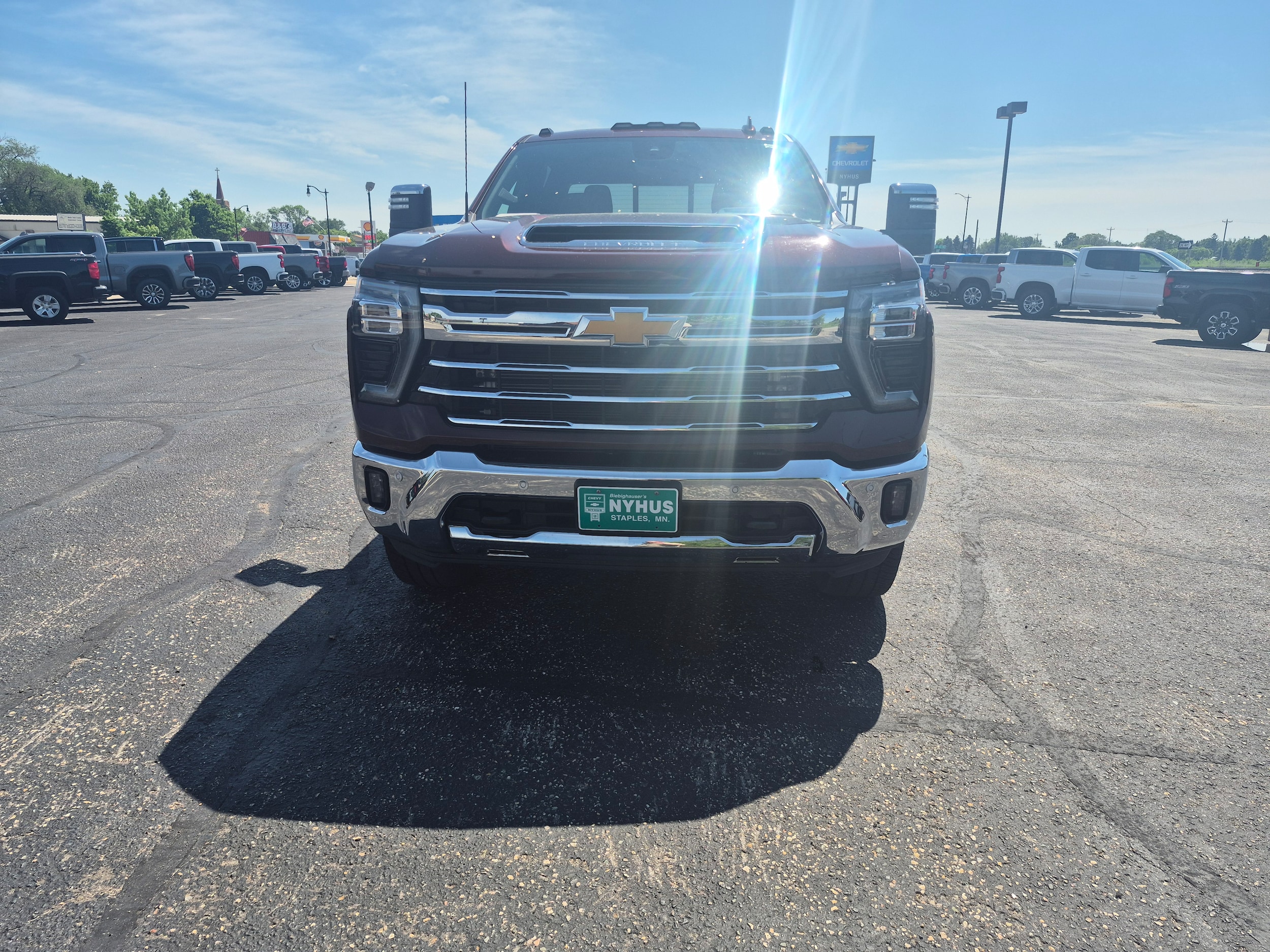 Used 2024 Chevrolet Silverado 3500HD LTZ with VIN 1GC4YUEY6RF236422 for sale in Staples, Minnesota
