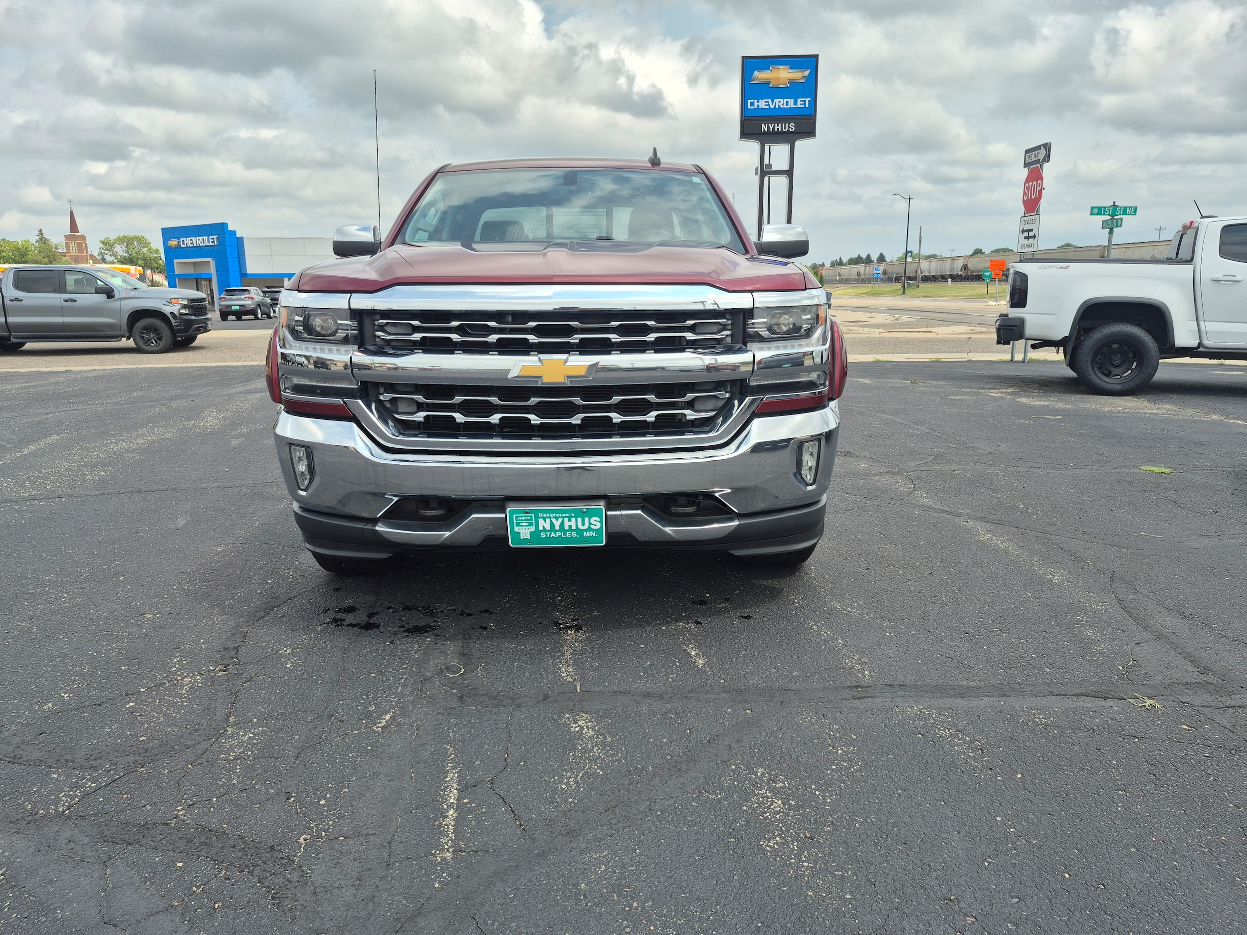 Used 2016 Chevrolet Silverado 1500 LTZ with VIN 1GCVKSEC8GZ323104 for sale in Staples, Minnesota