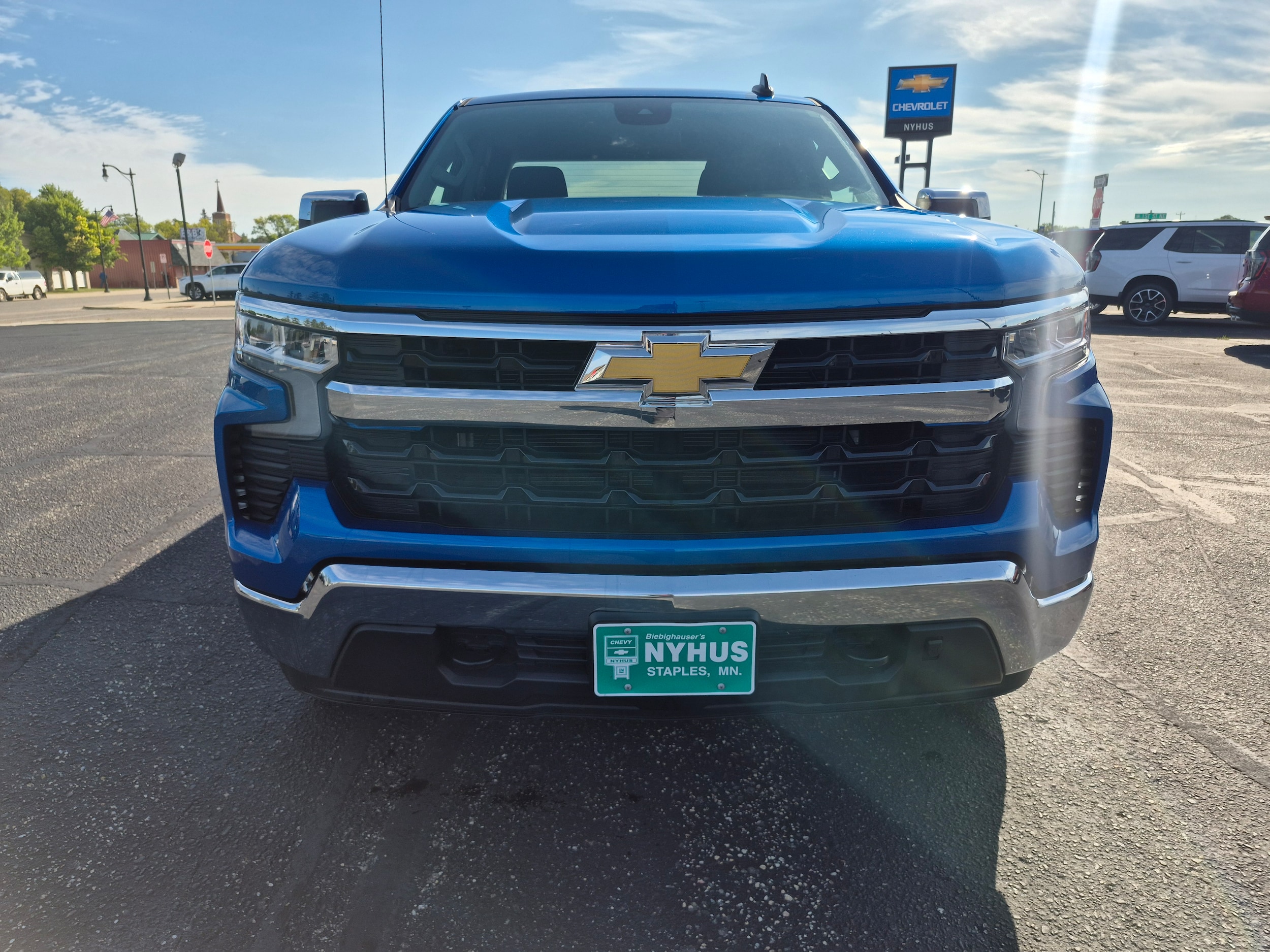 Used 2024 Chevrolet Silverado 1500 LT with VIN 1GCRDDED9RZ108740 for sale in Staples, Minnesota