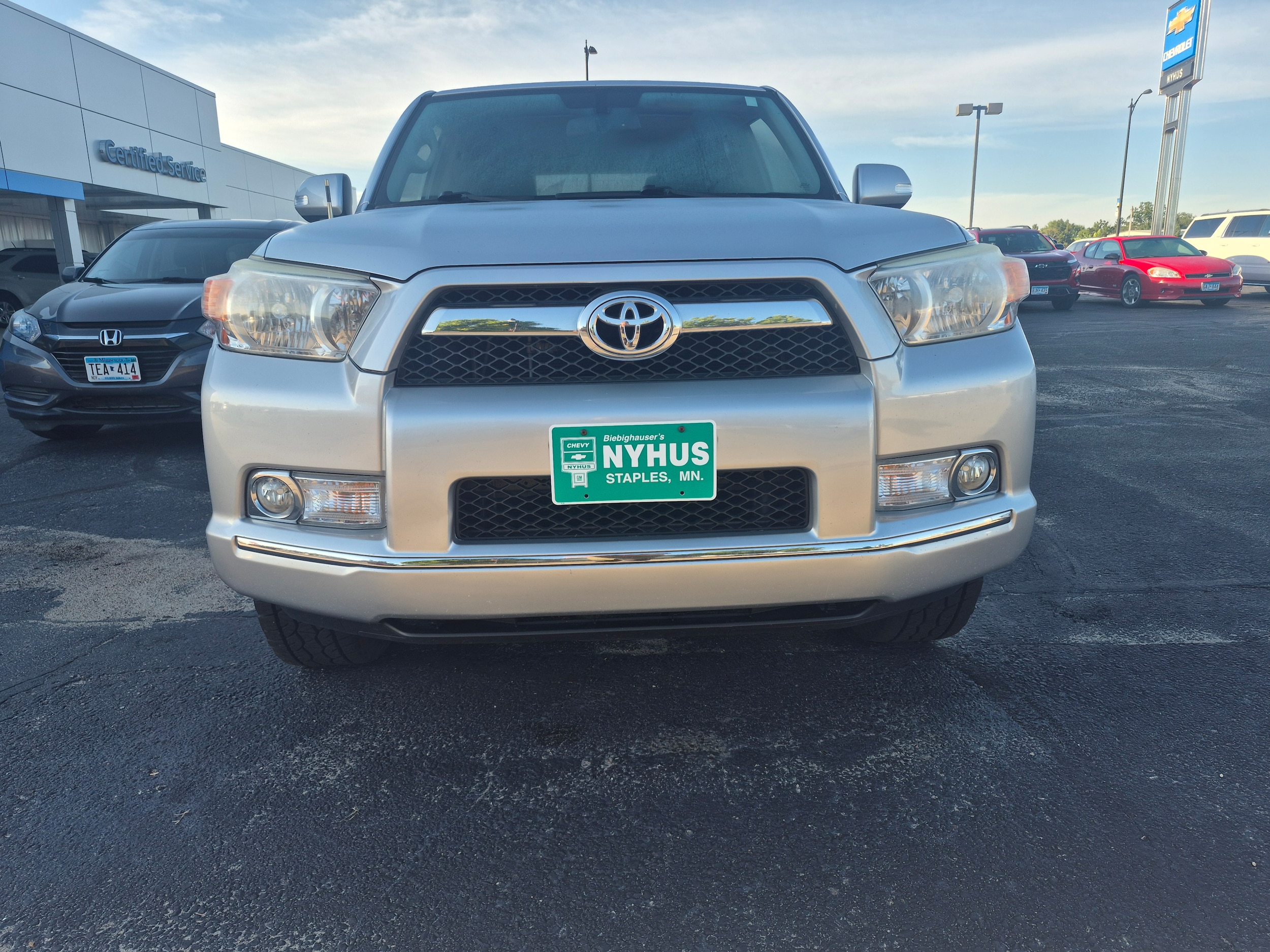 Used 2012 Toyota 4Runner SR5 with VIN JTEBU5JR9C5081140 for sale in Staples, Minnesota