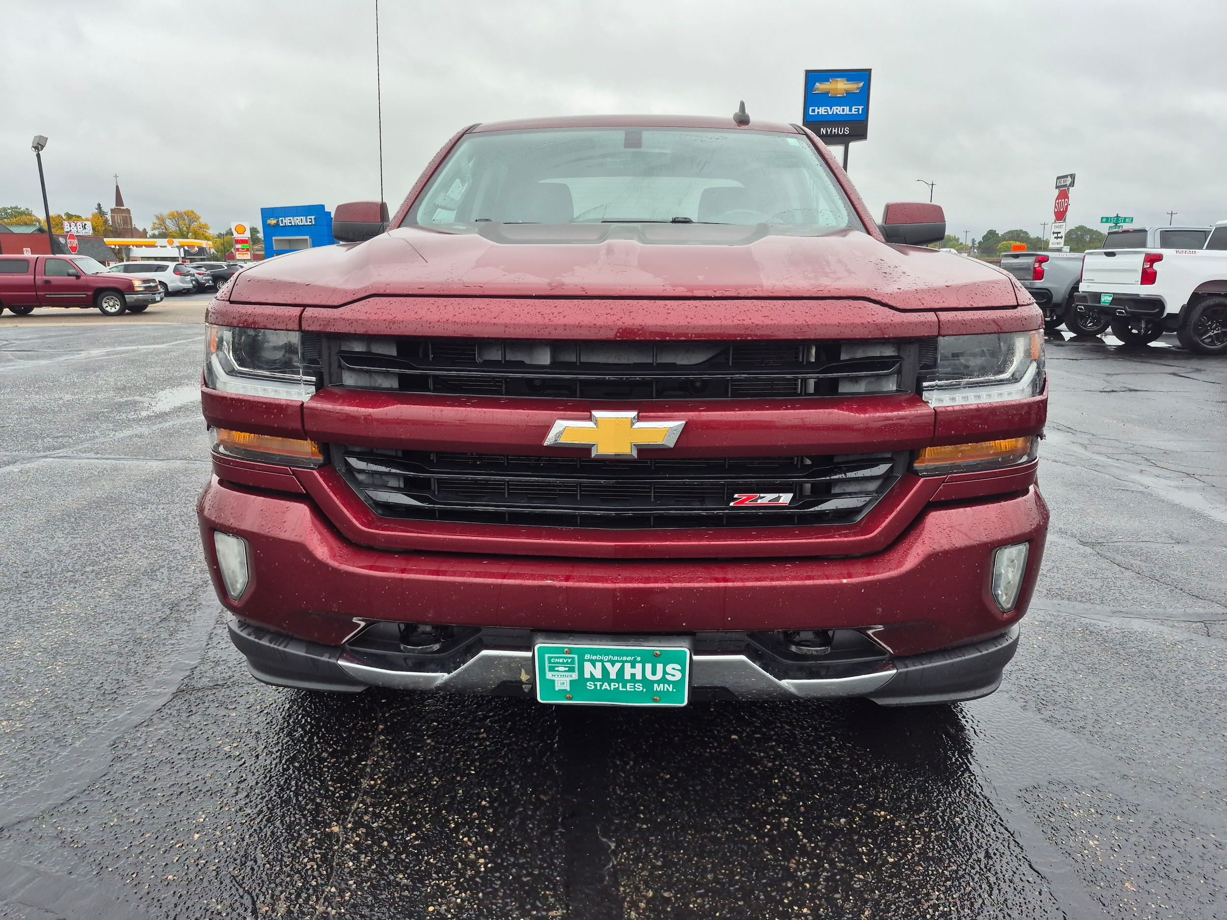Used 2016 Chevrolet Silverado 1500 LT Z71 with VIN 3GCUKREC2GG329128 for sale in Staples, Minnesota