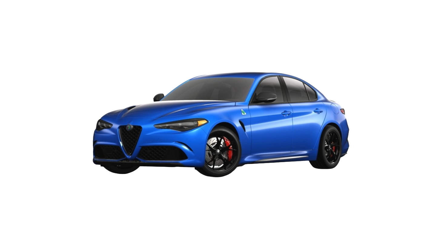 2024 Alfa Romeo Giulia Quadrifoglio in blue