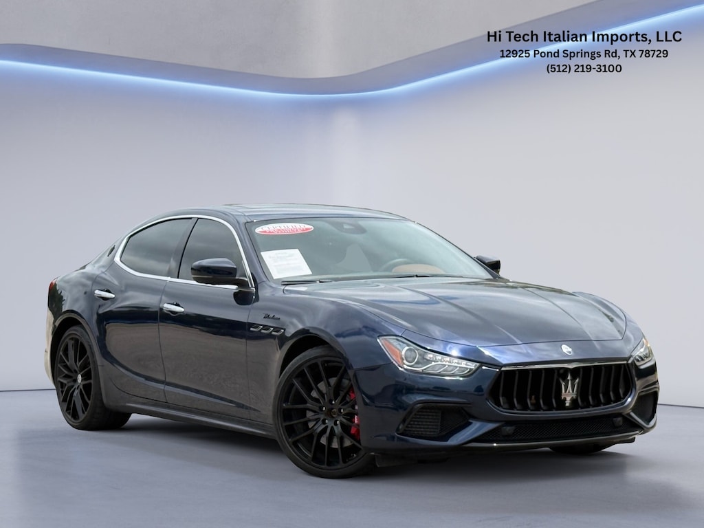 Certified 2022 Maserati Ghibli Modena Q4 Sedan