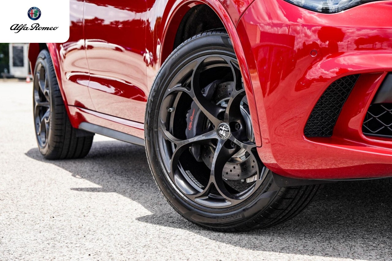 Used 2024 Alfa Romeo Stelvio Quadrifoglio with VIN ZASPAKEV8R7D80325 for sale in Austin, TX