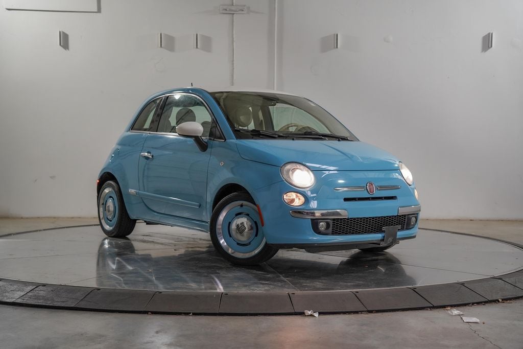 Used 2015 FIAT 500 Lounge with VIN 3C3CFFCR4FT570463 for sale in Austin, TX
