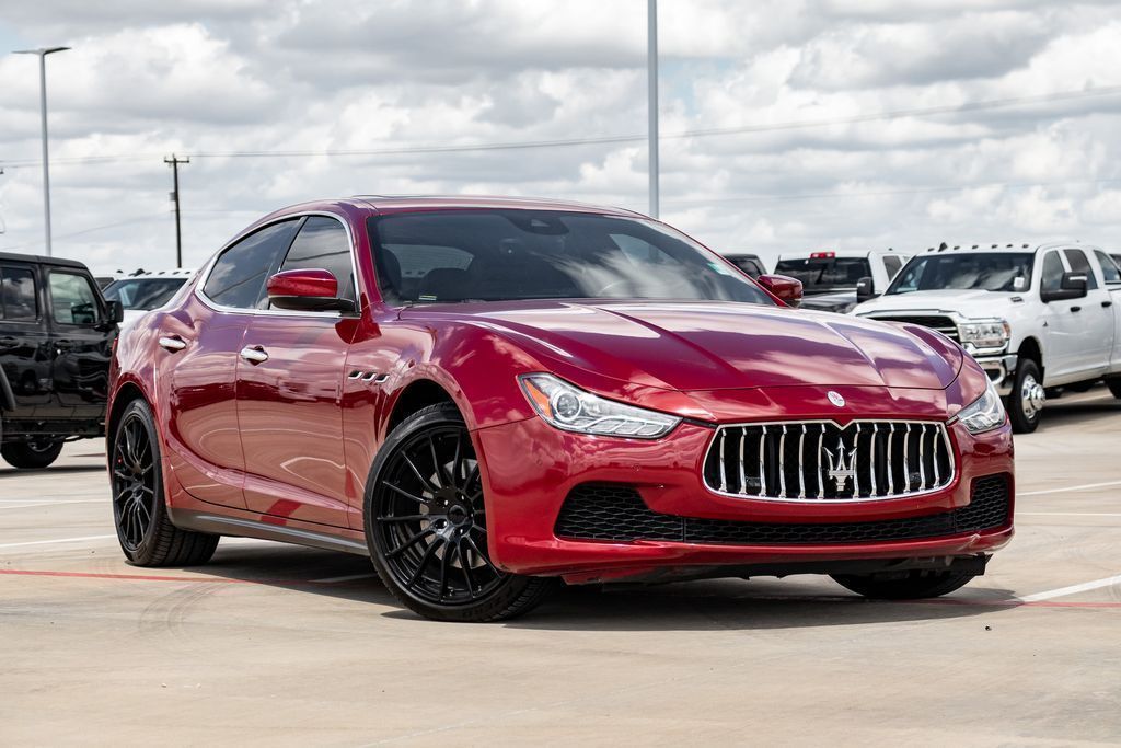 Used 2017 Maserati Ghibli Base with VIN ZAM57XSA6H1213892 for sale in Castroville, TX