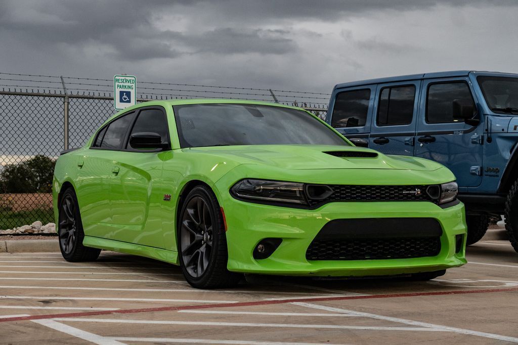 Used 2023 Dodge Charger Scat Pack with VIN 2C3CDXGJXPH616260 for sale in Castroville, TX