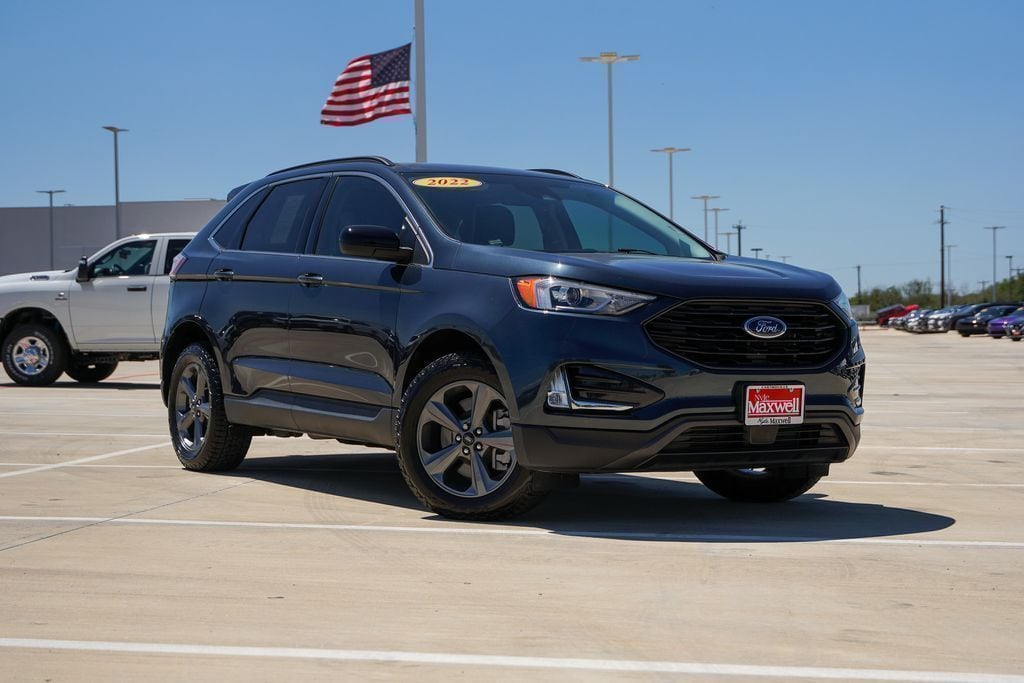 Used 2022 Ford Edge SEL with VIN 2FMPK4J97NBA18252 for sale in Castroville, TX