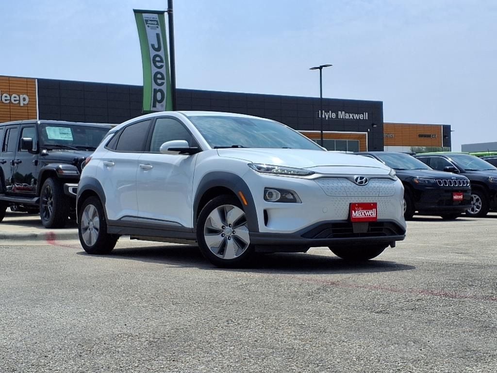 Certified 2021 Hyundai Kona EV Ultimate with VIN KM8K53AGXMU120759 for sale in Killeen, TX