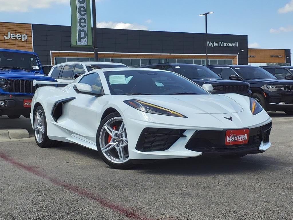 Used 2024 Chevrolet Corvette 3LT with VIN 1G1YC3D42R5105317 for sale in Killeen, TX