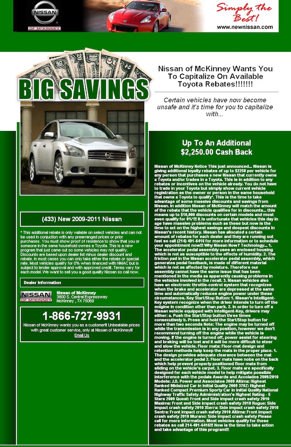 does-toyota-have-rebates