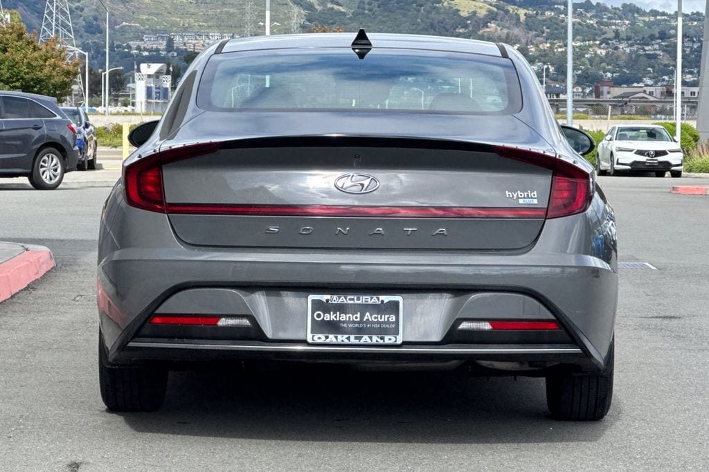 2020 Hyundai Sonata Hybrid Blue photo 4
