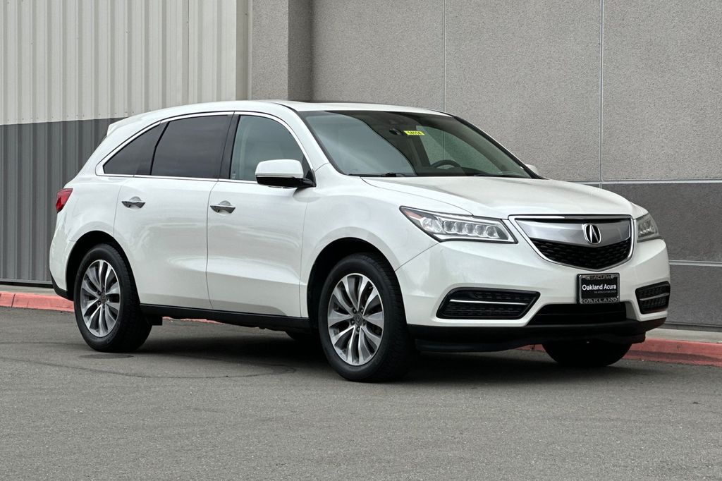 Used 2014 Acura MDX Technology Package with VIN 5FRYD3H46EB007848 for sale in Oakland, CA